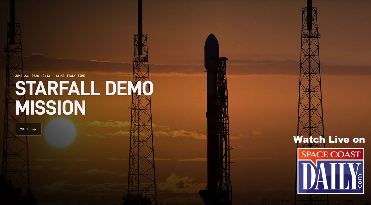 SpaceX Targets Starfall Demo Mission from Cape Canaveral on Tuesday, June 23
