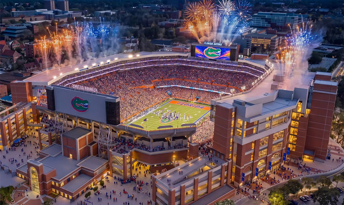 Florida Gators Unveil Vision for $1.45 Billion Overhaul of Iconic ‘Swamp’ Stadium
