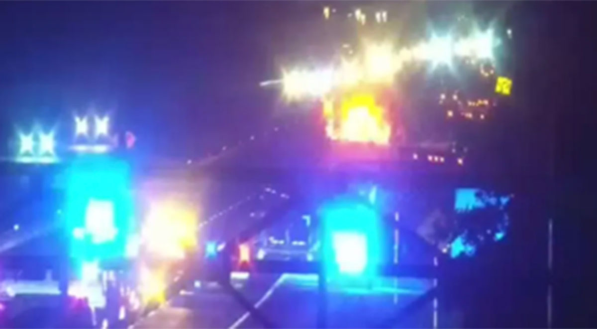 Tuesday Morning Crash on I-95 Shuts Down Southbound Traffic Temporarily