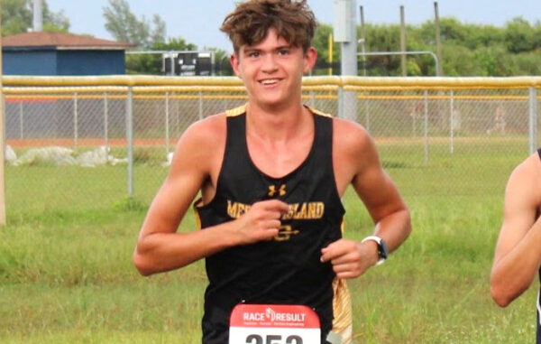 Merritt Island High School runner Justin Gregoire