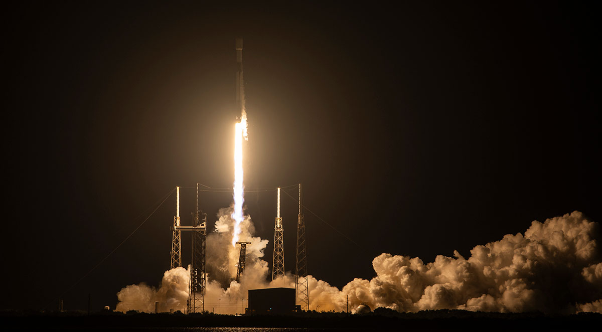 WATCH: SpaceX Launches Falcon 9 Rocket from Cape Canaveral Early Thursday Morning