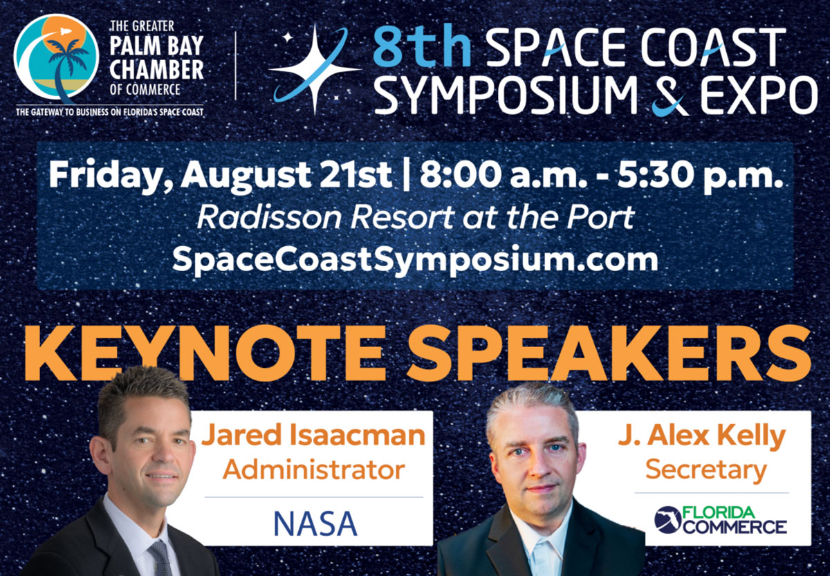 8th Space Coast Symposium & Expo Set for August 21 in Cape Canaveral