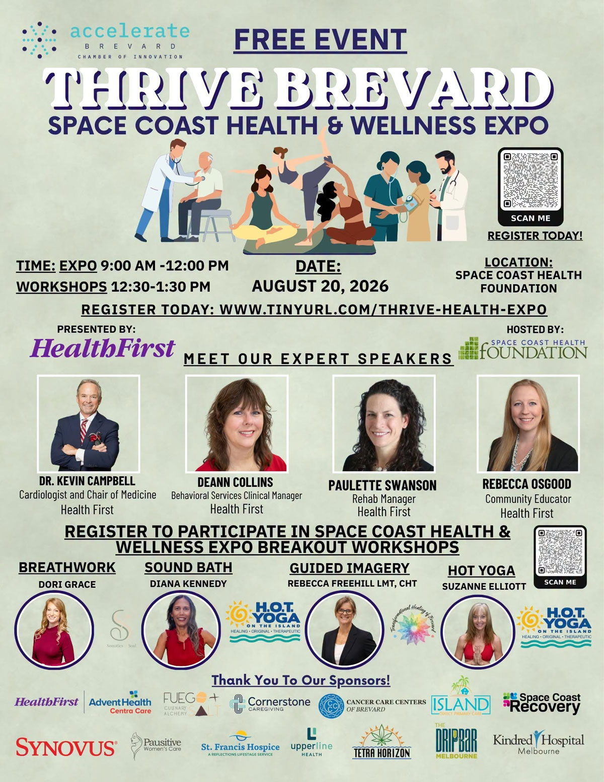 Thrive Brevard Health and Wellness Expo Set for Thursday in Rockledge