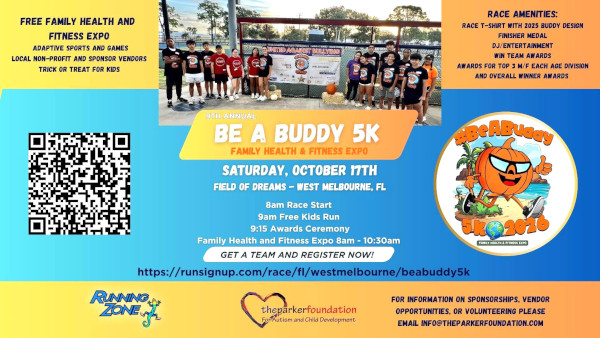 9th Annual Be A Buddy 5K & Family Health Expo Set October 17