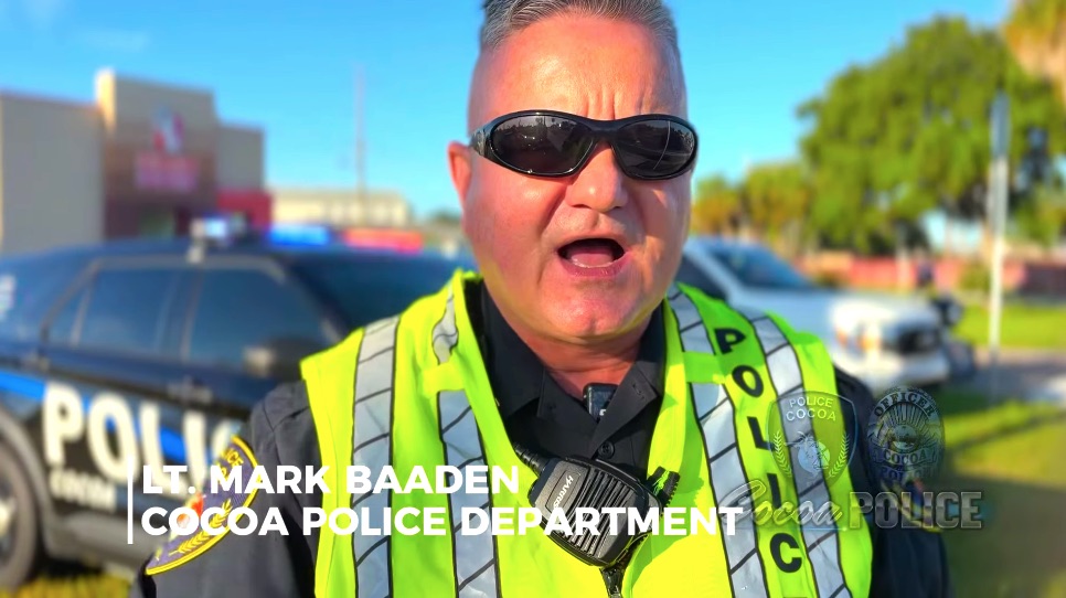 WATCH: Cocoa Police Lt. Mark Baaden Explains How to Safely Navigate Railroad Crossings