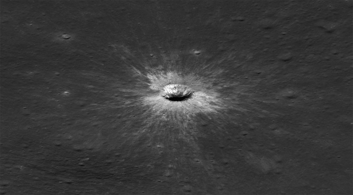 NASA’s Moon Orbiter Spots New, ‘Once-in-Century’ Moon Crater