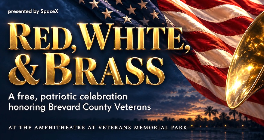 Veterans Will Be Honored Oct. 10 During ‘Red, White & Brass’, Sponsored By SpaceX and Space Coast Symphony