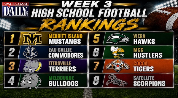 Week 3 Space Coast Daily High School Football Rankings