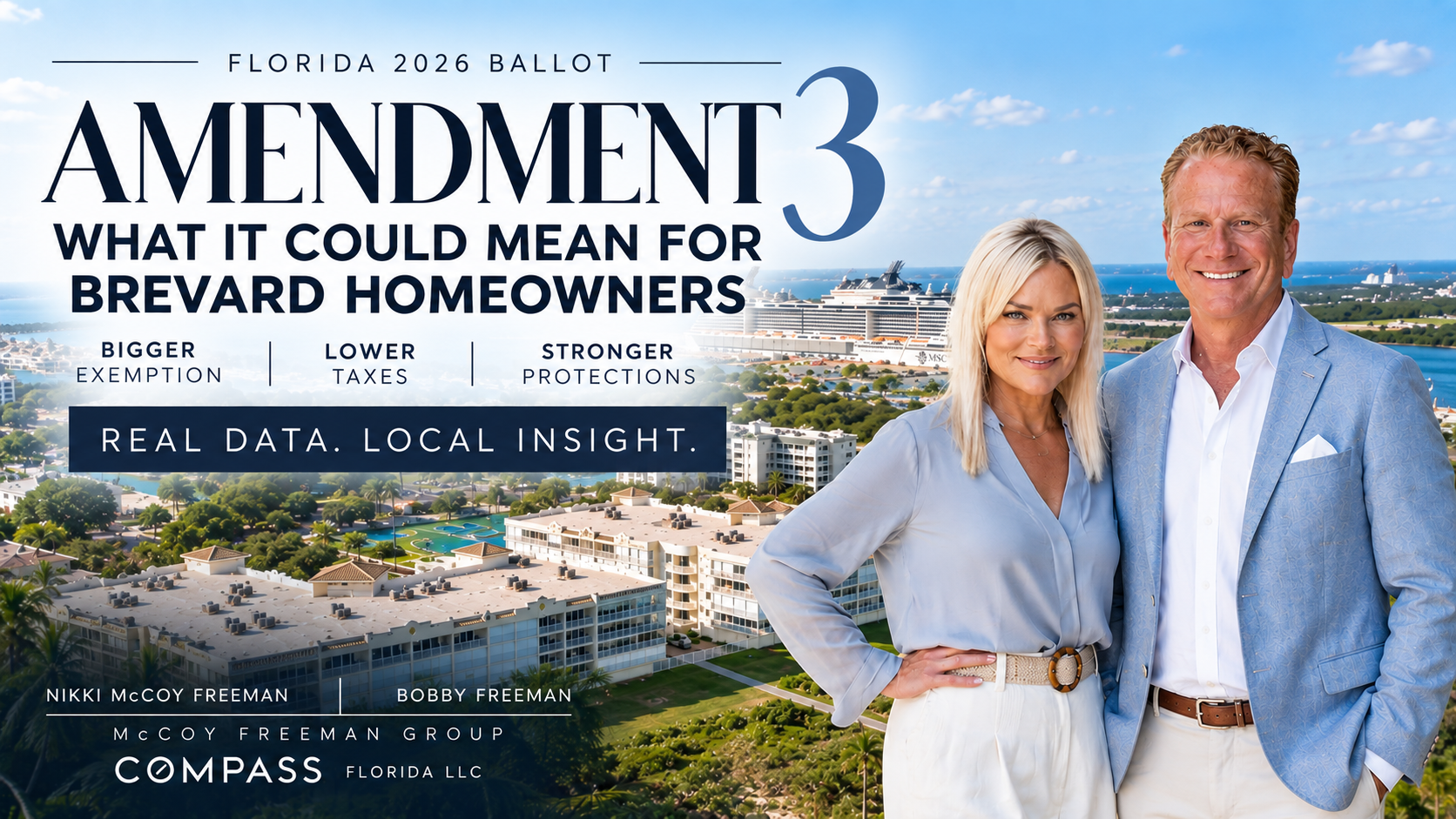 Brevard Property Tax Rate: Bobby Freeman Explains Amendment 3 Impact