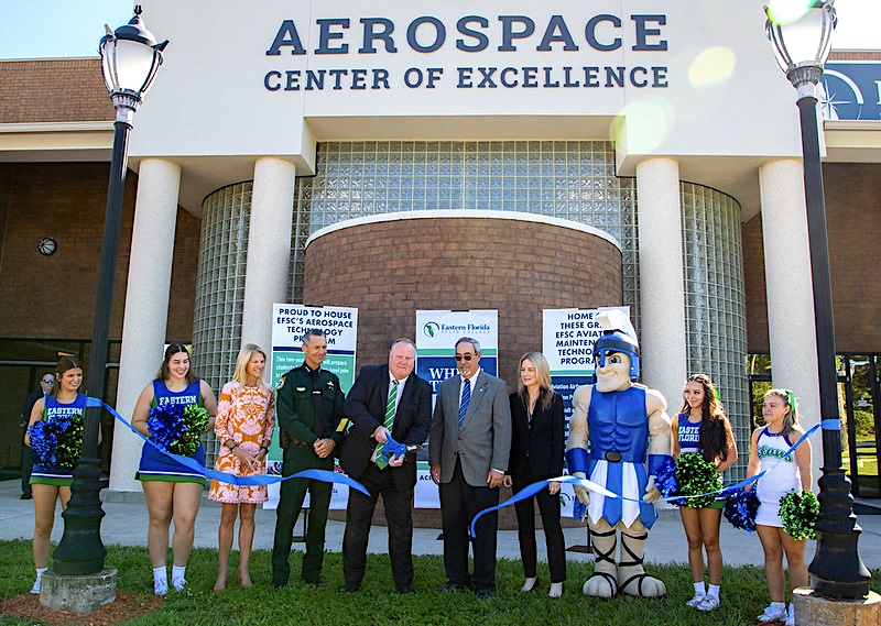 Eastern Florida State College Holds Grand Opening of its New Aerospace Center of Excellence