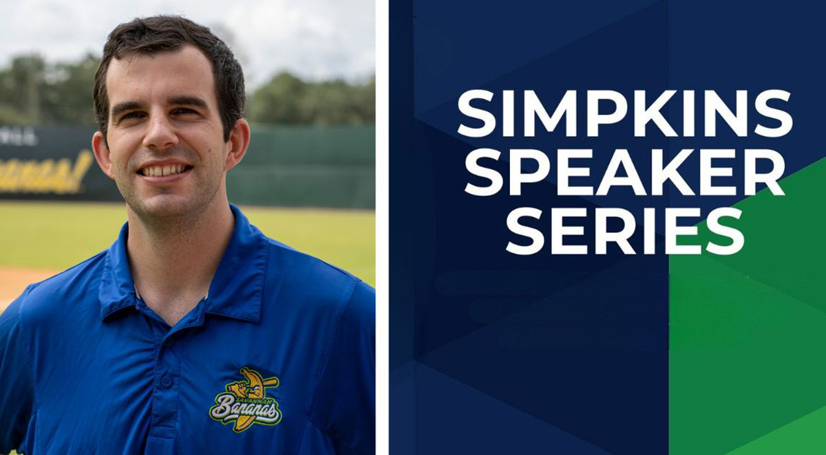 Simpkins Speaker Series Goes Bananas: Savannah Bananas President to Speak at Eastern Florida State College on Nov. 9
