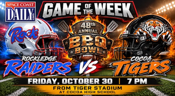 WATCH REPLAY: Cocoa Tigers Host Rockledge Raiders in 48th Edition of the BBQ Bowl