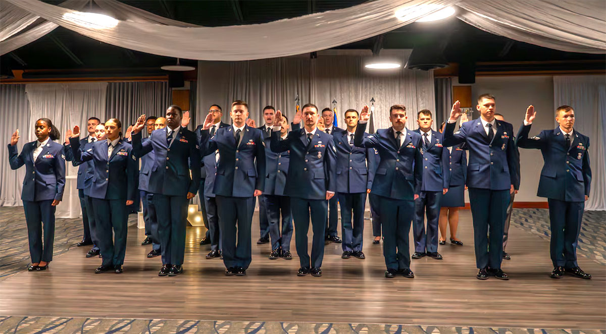 Space Launch Delta 45 Welcomes 28 New NCOs, Emphasizes Growth, Grit and Grace