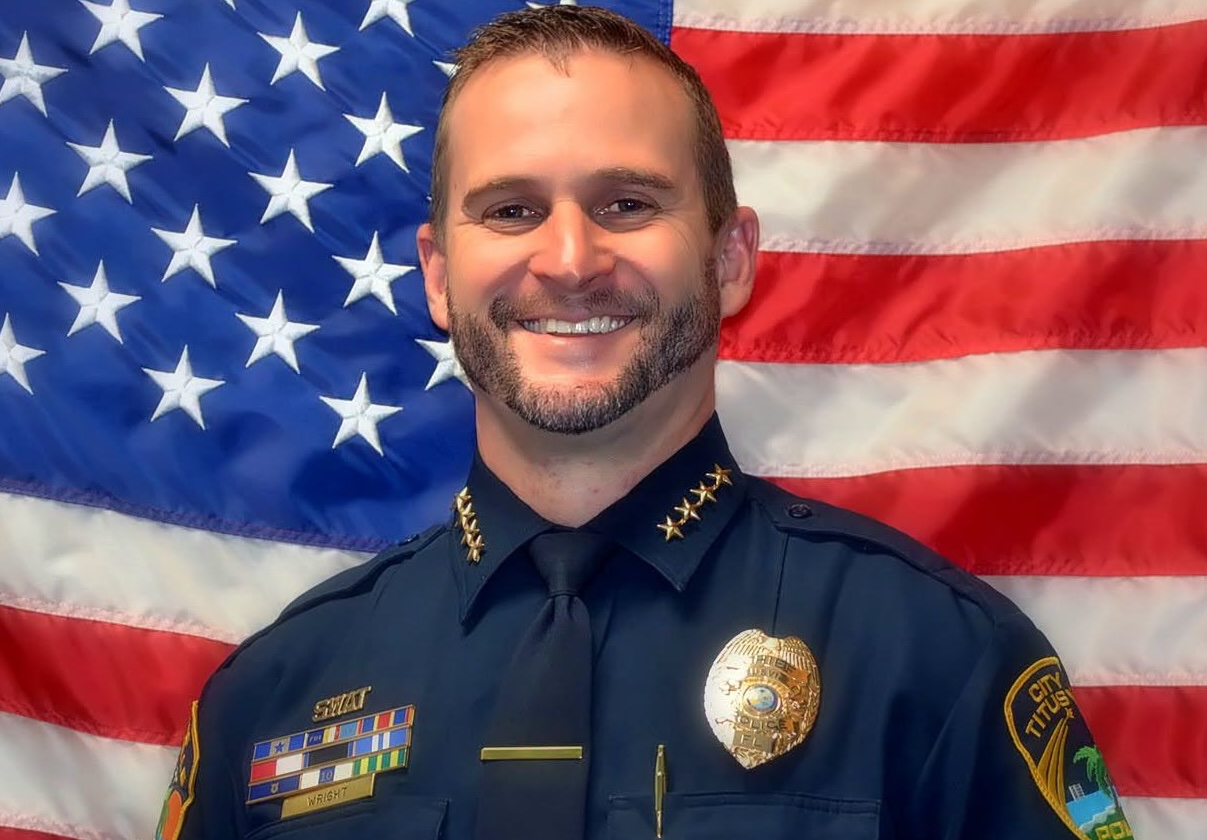 New Titusville Police Chief Tyler ‘TJ’ Wright Brings 20 Years of Experience, Proven Leadership to the Job